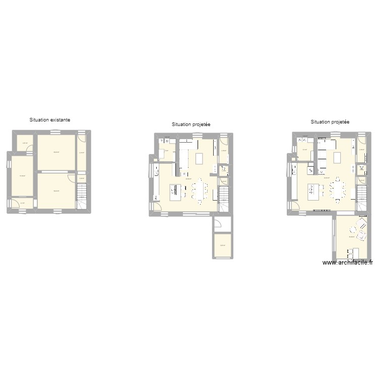 Buzet RDC base. Plan de 24 pièces et 207 m2