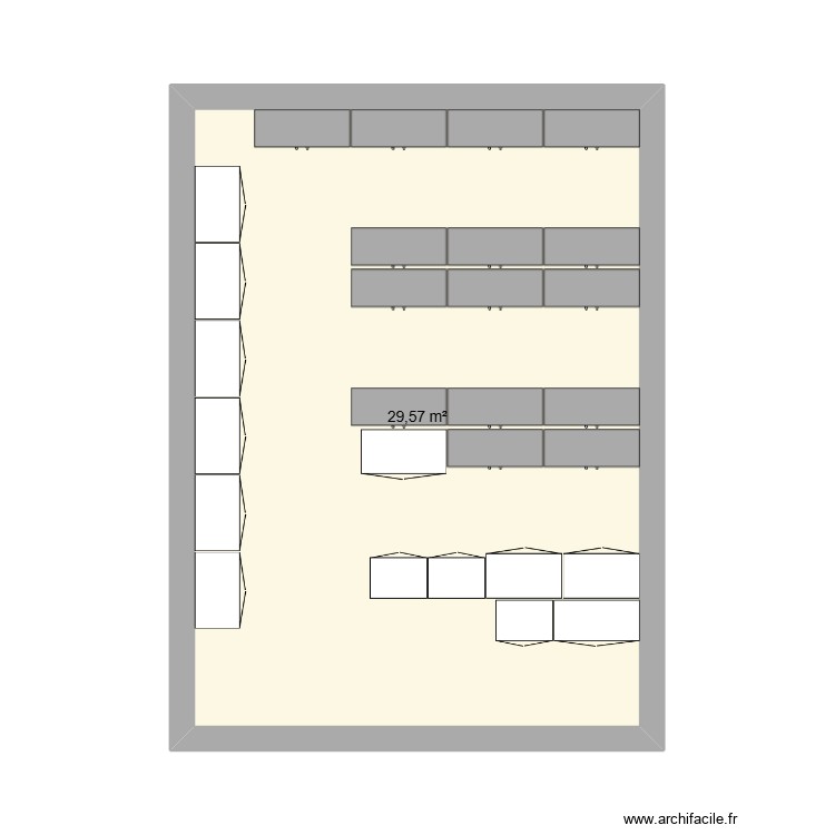 vestiaire. Plan de 0 pièce et 0 m2