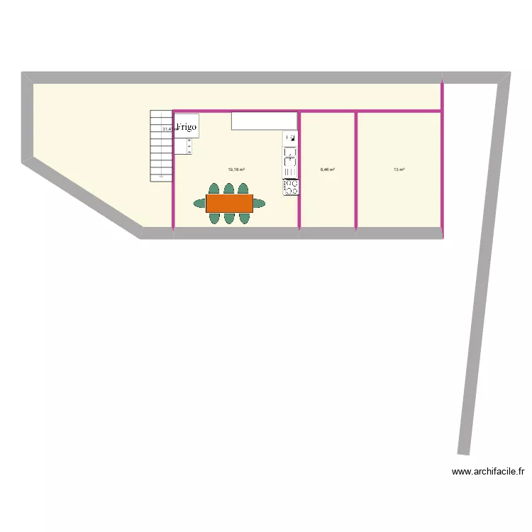 MAISON VILLABE. Plan de MAISON VILLABE. Plan de