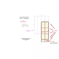 plan Sillans descente charge ETAGE
