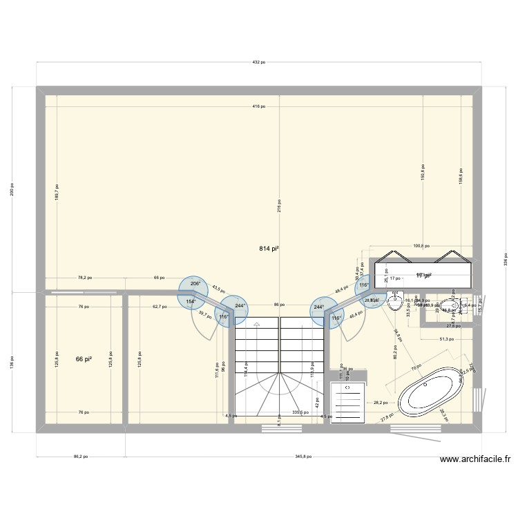RezChausseeChaletSansLaveLinge. Plan de 0 pièce et 0 m2