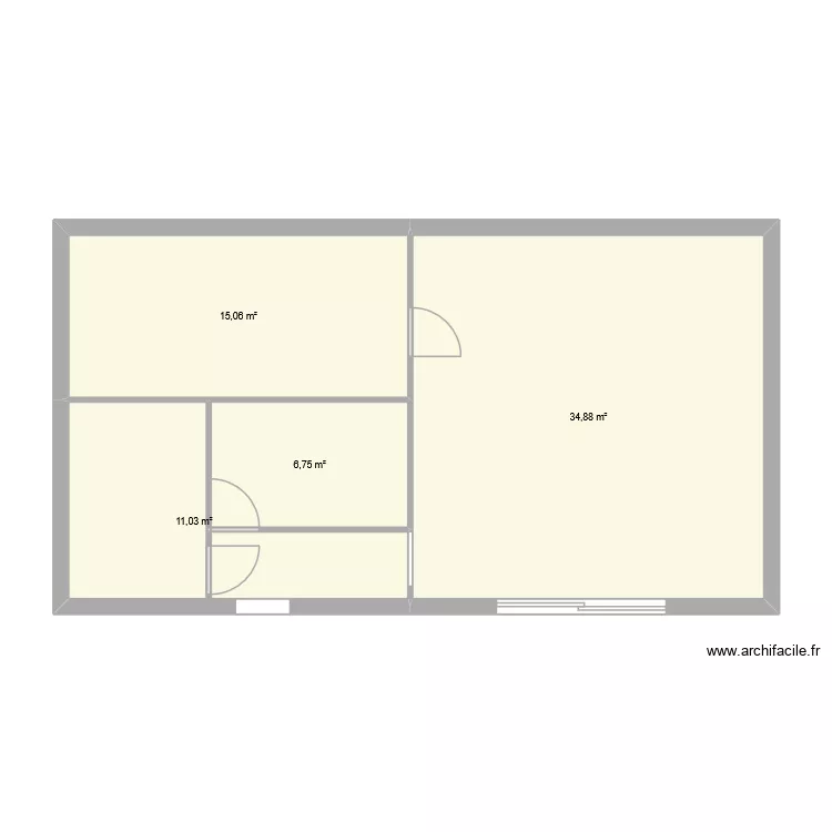 wendy 3. Plan de 4 et 68 m² wendy 3. Plan de 4 et 68 m²