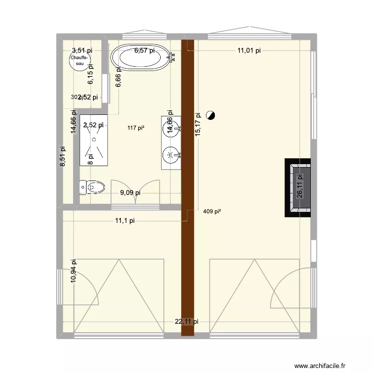 Garage - Carmen. Plan de 