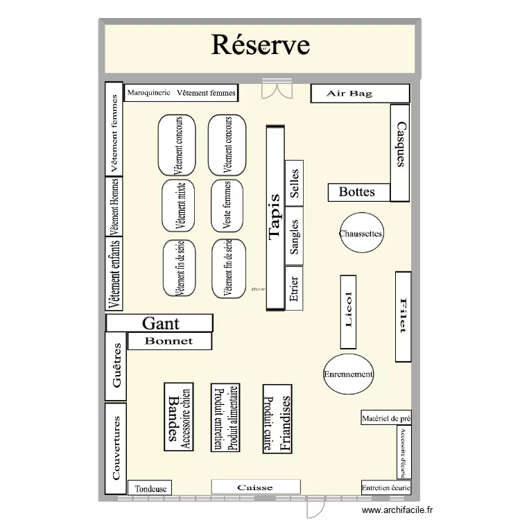 plan du magasin padd. Plan de 2 et 306 m² plan du magasin padd. Plan de 2 et 306 m²