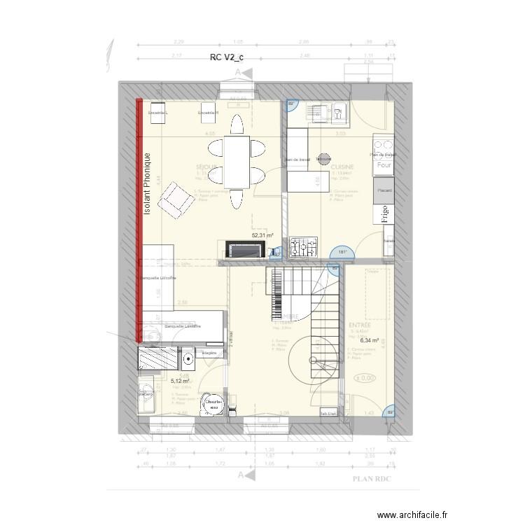 RC V2_c. Plan de 3 pièces et 64 m2
