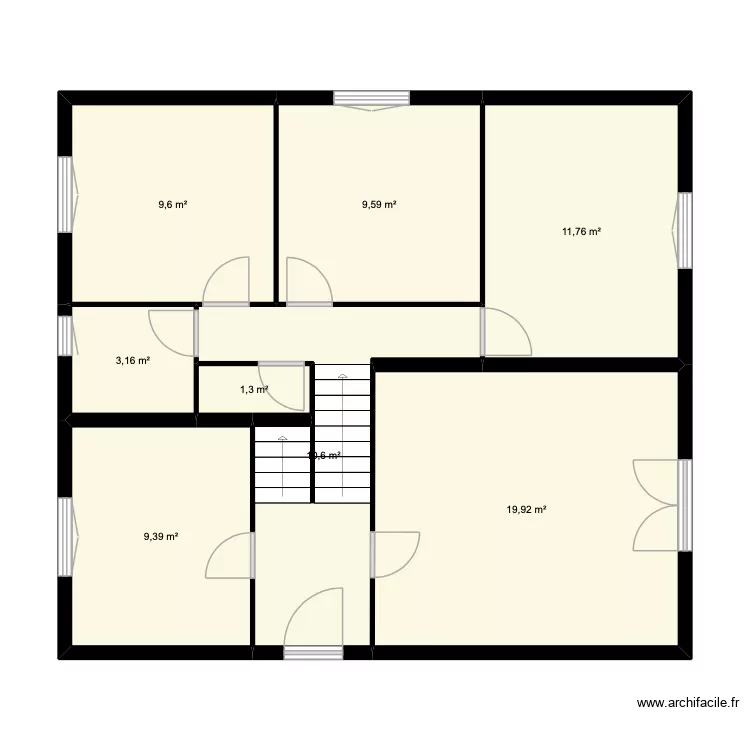 JADAUD PASCAL. Plan de 8 et 75 m² JADAUD PASCAL. Plan de 8 et 75 m²