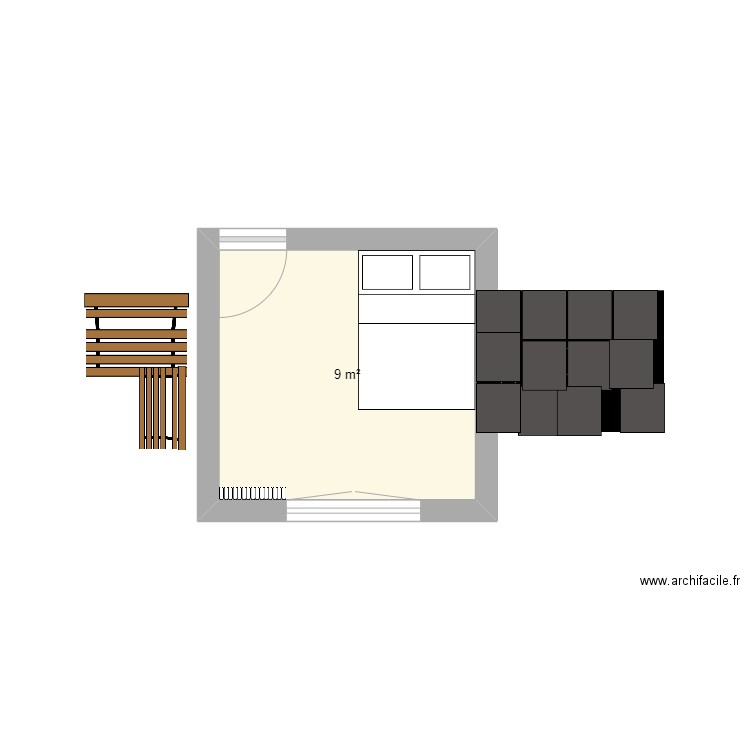 Sallle de sport. Plan de 0 pièce et 0 m2
