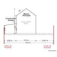 plan de fa&ccedil;ade nord ambleteuse apres tx
