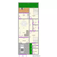 Plan Bachir Maison plein pied fini