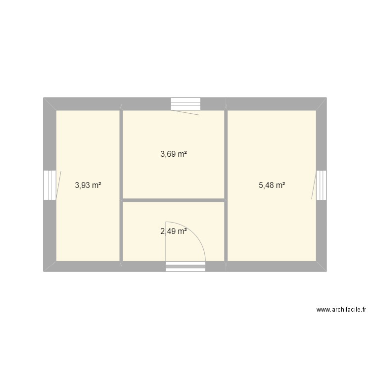 Poulailler. Plan de 0 pièce et 0 m2