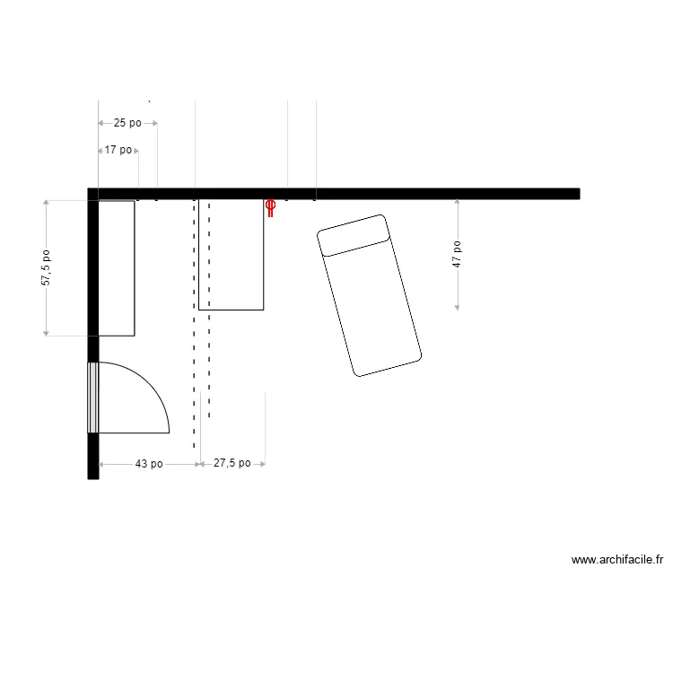 Claudia Sous-sol Finition. Plan de 