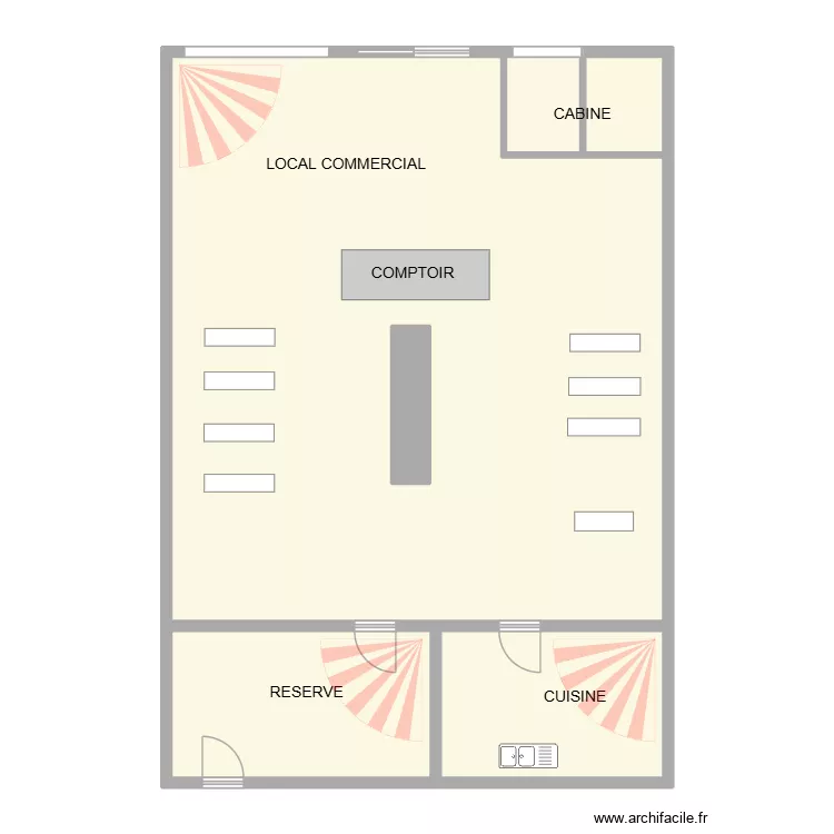 PLAN GERAERTS. Plan de 6 Pièces et 132 m² PLAN GERAERTS. Plan de 6 Pièces et 132 m²