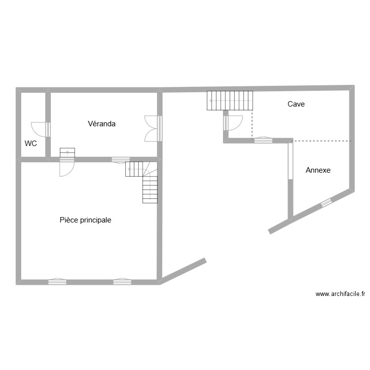 FELIX. Plan de 3 pièces et 74 m2