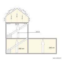 coupe de l'immeuble