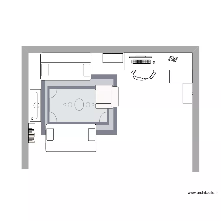 Sous-sol. Plan de 