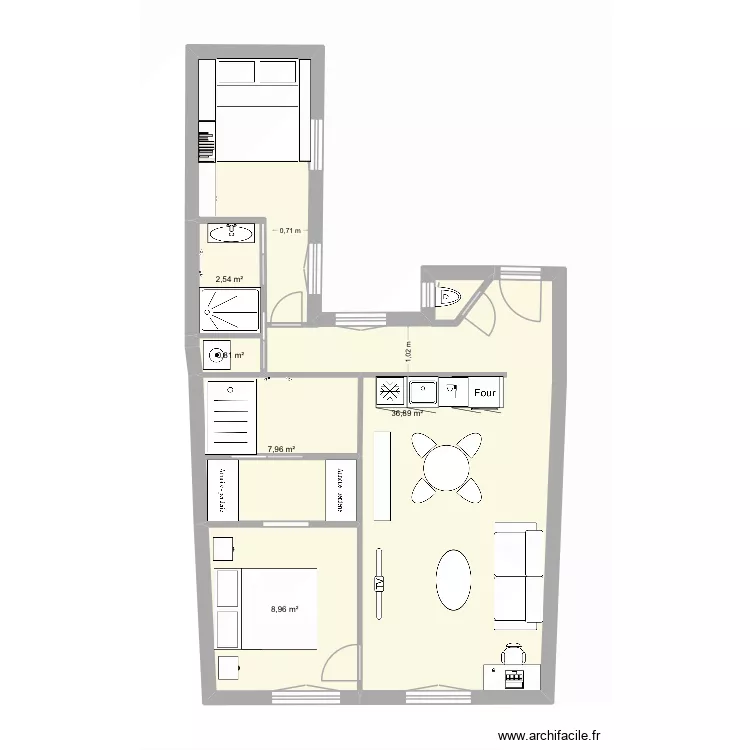 Dufour modif 5. Plan de 