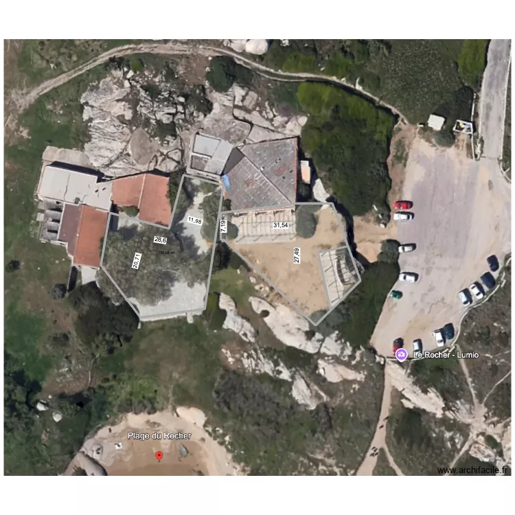 calvi. Plan de 3 et 1474 m² calvi. Plan de 3 et 1474 m²