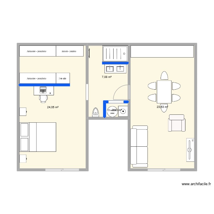 SOUSPLEX. Plan de 0 pièce et 0 m2
