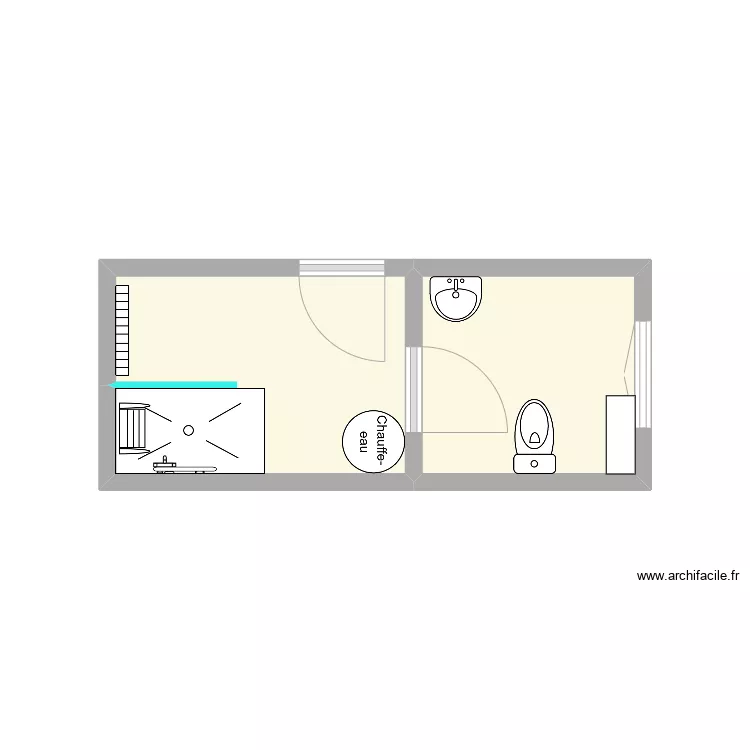 LEGENDRE projet. Plan de 