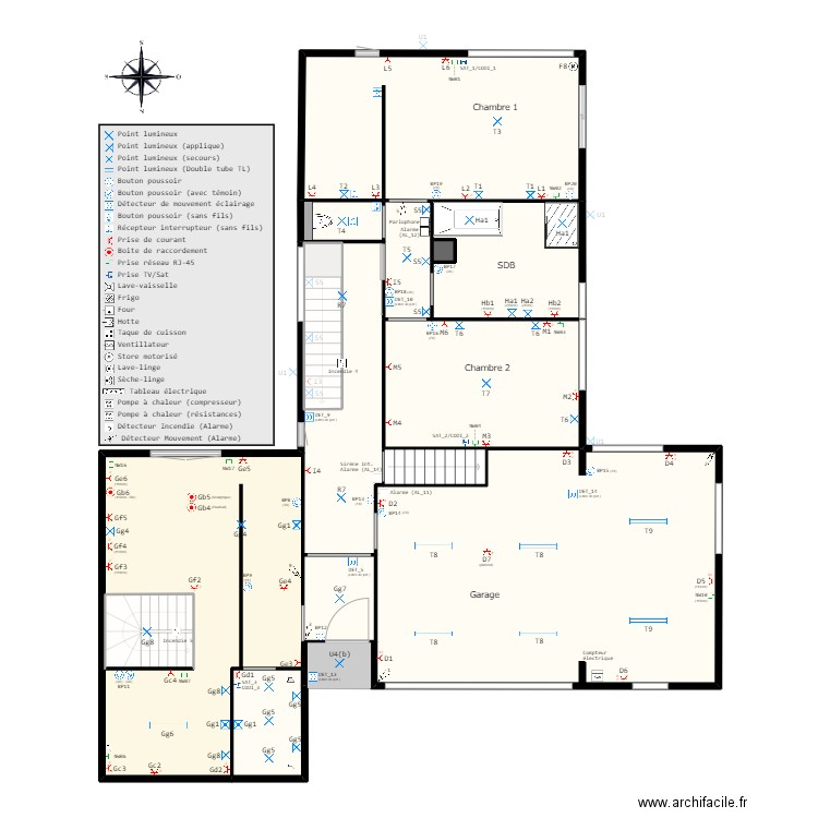 Home (Schéma électrique) v2.17. Plan de 0 pièce et 0 m2