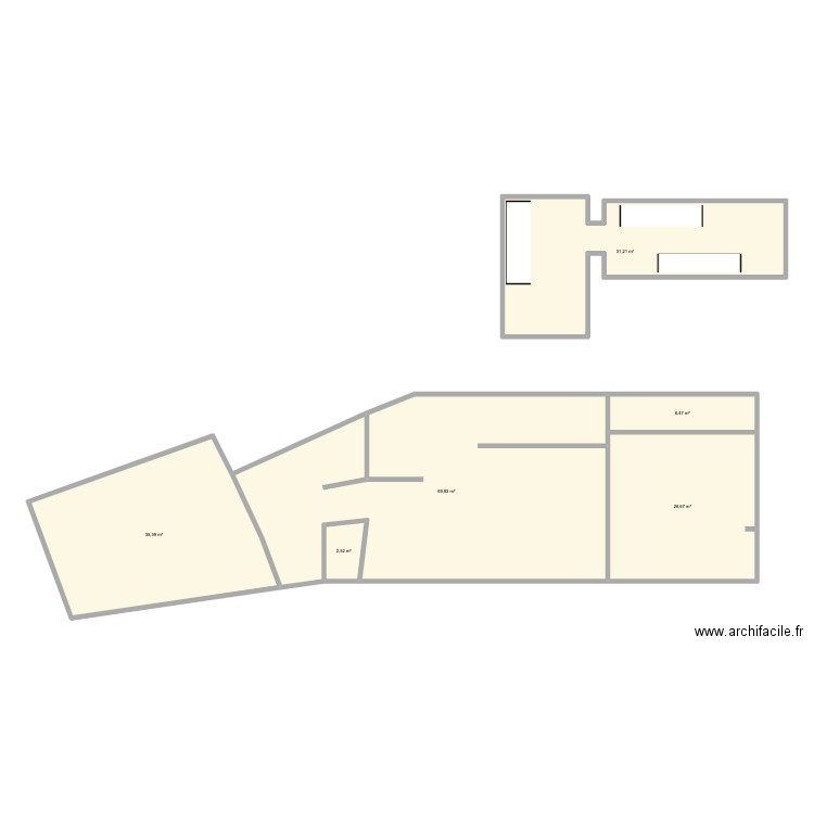 winer. Plan de 6 pièces et 172 m2