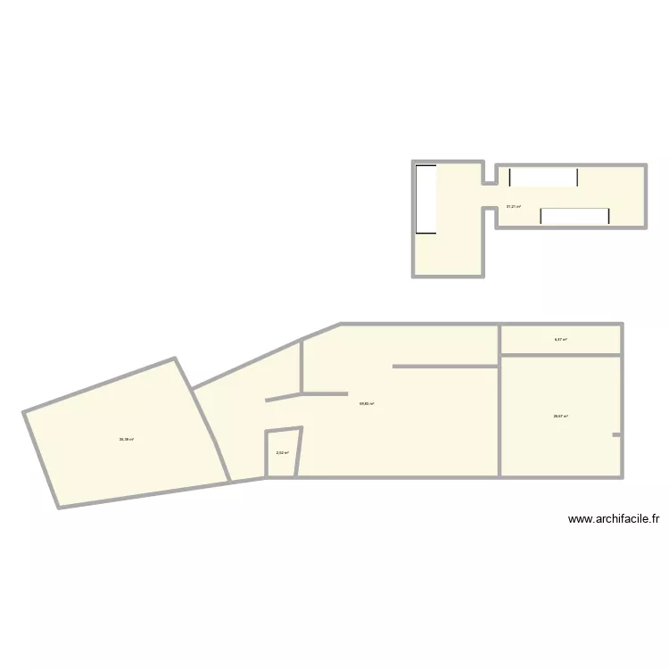 winer. Plan de 0 pièce et 0 m2