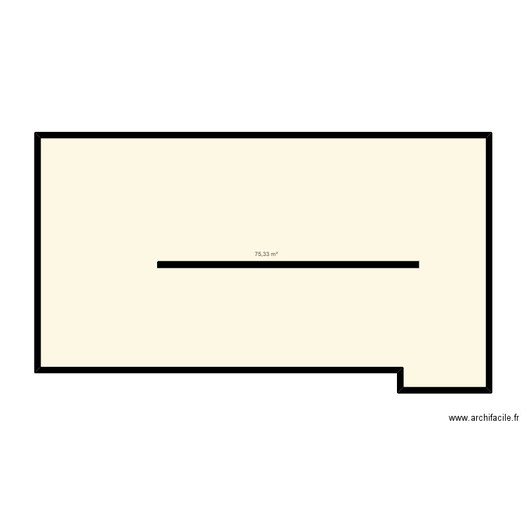 SOUS SOL. Plan de 0 pièce et 0 m2