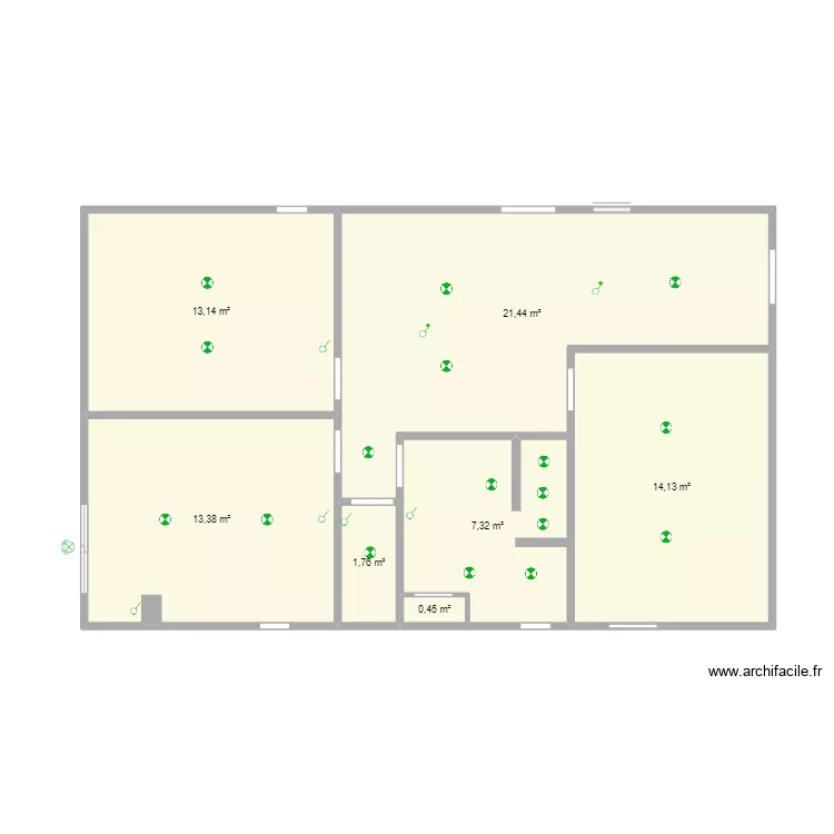 électricité grange Rez Ch éclairage. Plan de électricité grange Rez Ch éclairage. Plan de