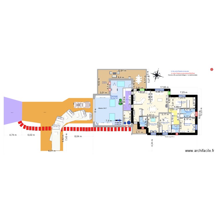 Angera_12d. Plan de 14 pièces et 318 m2