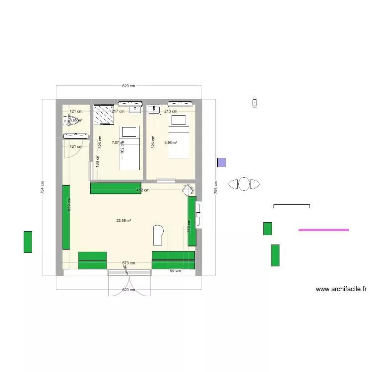 AHAVA esth&eacute;tique ONLY. Plan de 