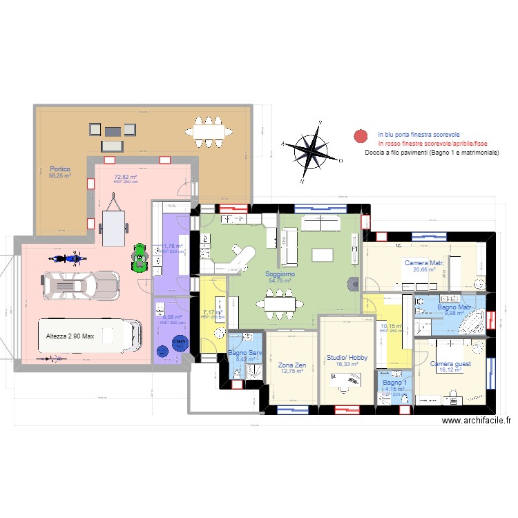 Angera_9c. Plan de 14 pièces et 308 m2