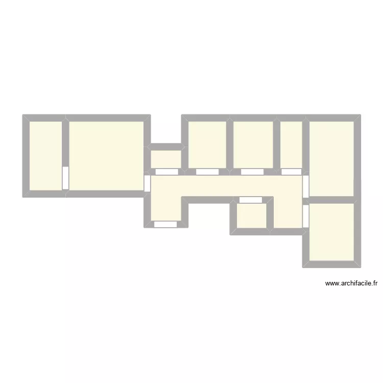 Colombes. Plan de 9 Pièces et 37 m² Colombes. Plan de 9 Pièces et 37 m²