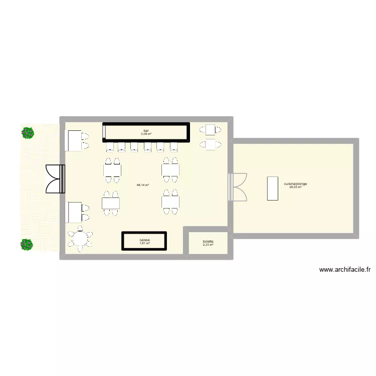 stella Di mare. Plan de 5  et 88 m²