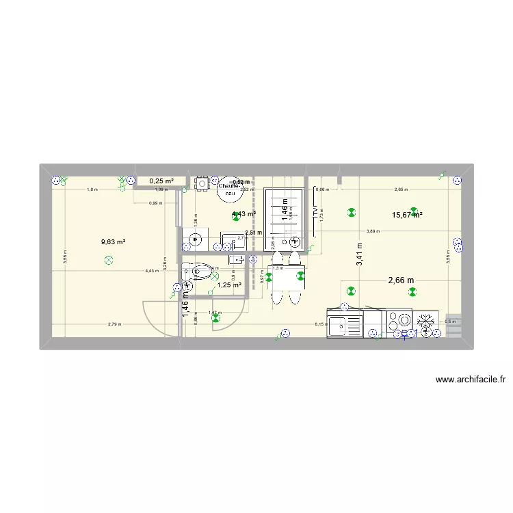 appart 9-1 rdc. Plan de 5 et 31 m² appart 9-1 rdc. Plan de 5 et 31 m²