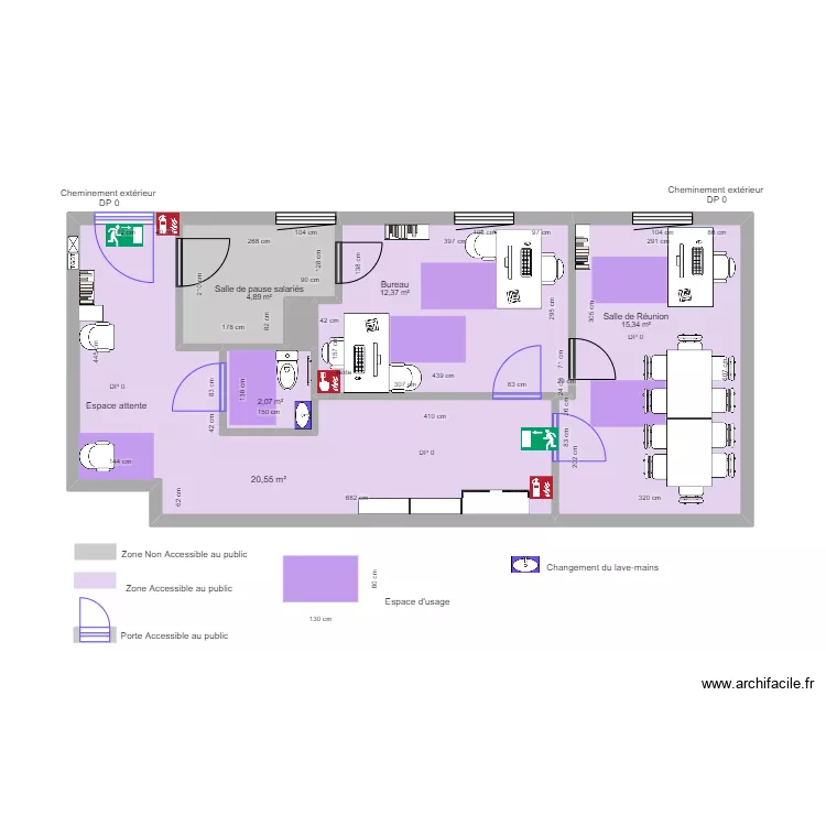 WIMOOV BLOIS DANS L EXISTANT MODE REUNION. Plan de WIMOOV BLOIS DANS L EXISTANT MODE REUNION. Plan de