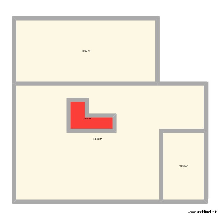 Quainen. Plan de 7 pièces et 289 m2