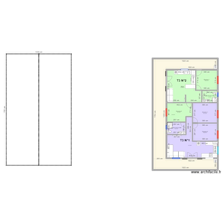 PROJET ST JOSEPH RDC PROJET 2. Plan de 0 pièce et 0 m2