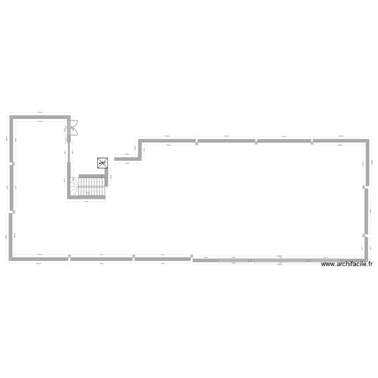 MAGASINS 2EME ETAGE. Plan de 0 pièce et 0 m2