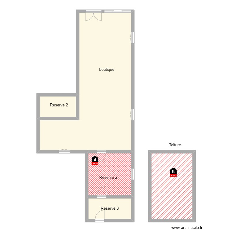 0708. Plan de 5 pièces et 115 m2