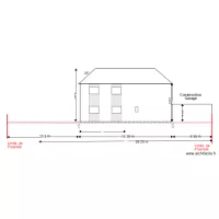 plan de fa&ccedil;ade nord est ambleteuse apres tx