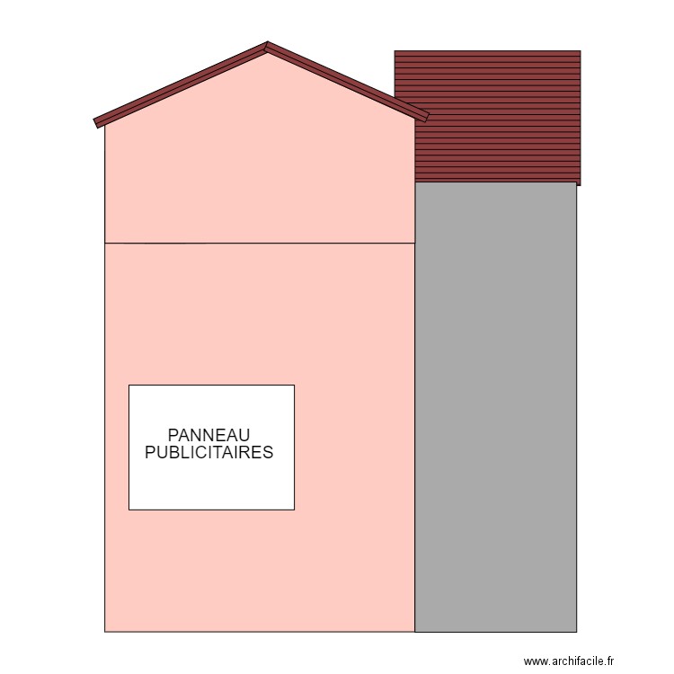 SAINTE ROSE - FACADE EST. Plan de 0 pièce et 0 m2