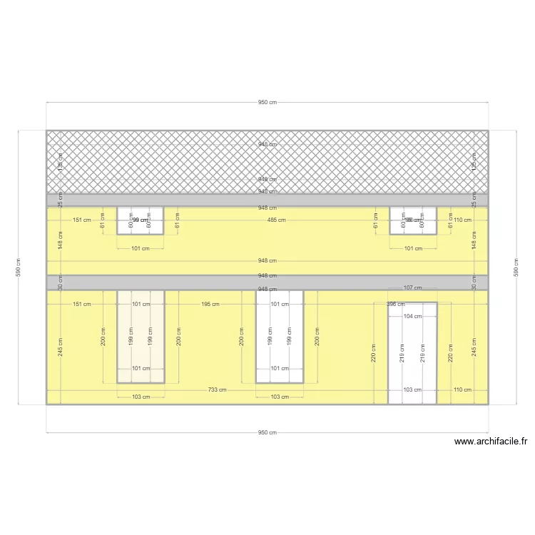 Façade F3 10. Plan de Façade F3 10. Plan de