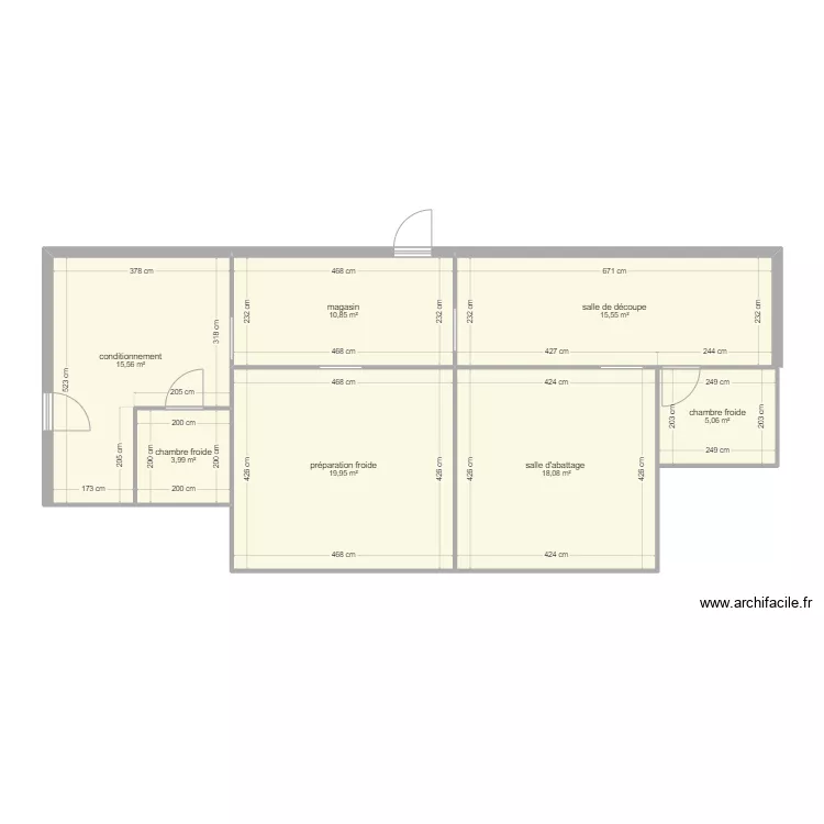 ferme au canards. Plan de 