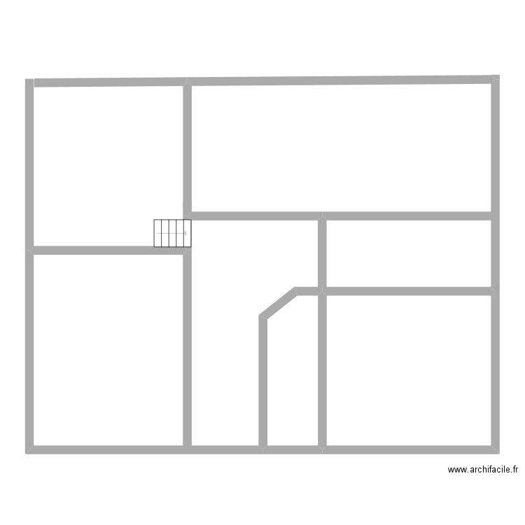 Limay 1. Plan de 2 pièces et 37 m2