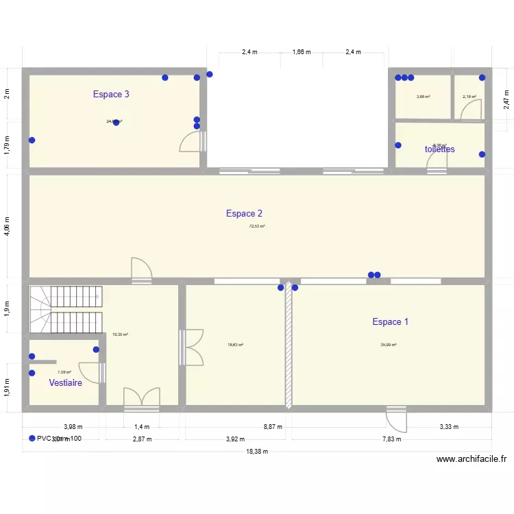 Fresnes2. Plan de 9 Pièces et 191 m² Fresnes2. Plan de 9 Pièces et 191 m²