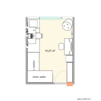plan chambre n°1