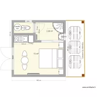 MODULE 20m2 Proto Wierde sans cote version  container eau