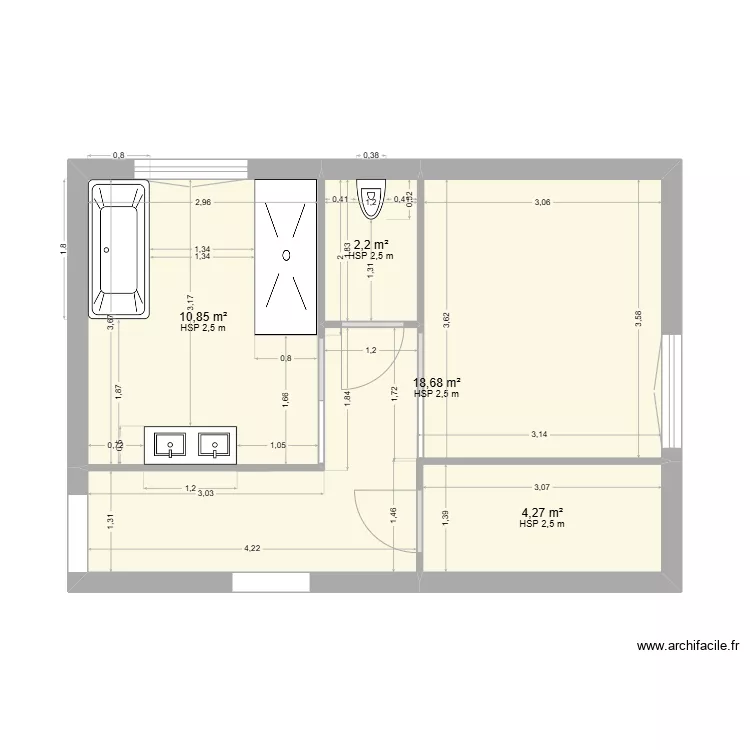 sdb. Plan de sdb. Plan de