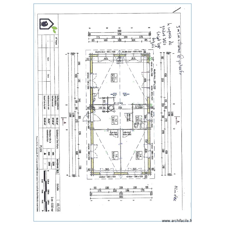 villaume. Plan de 0 pièce et 0 m2