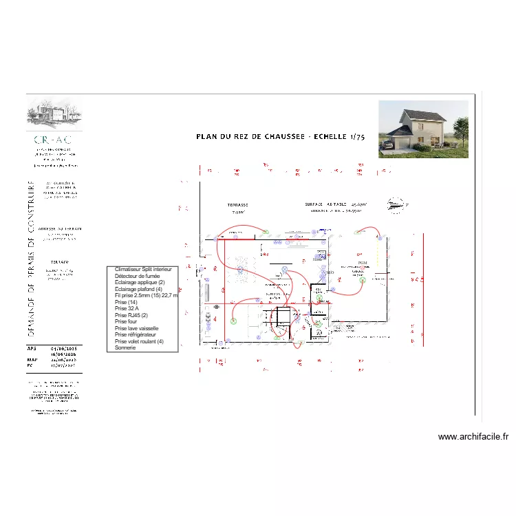 IMPLANT GUILLOT CATHELIN RDC. Plan de IMPLANT GUILLOT CATHELIN RDC. Plan de